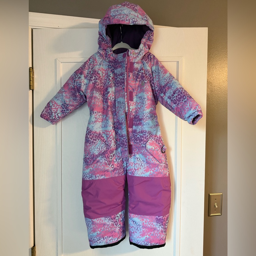 Therm Kids Pink and Purple Snowsuit